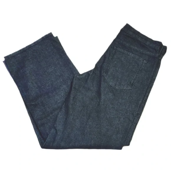 NWT! EVERLANE Column Jean in Pure Blue w a Wide Straight Leg, size 28 - Picture 7 of 10